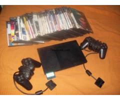 Ps2 + 25 juegos + 2 joystick + memory card de 8 mb - 1/1