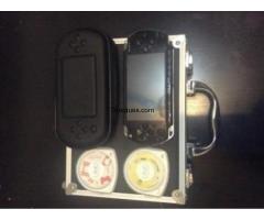 Psp pirateada con accesorios