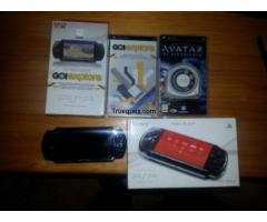 Psp slim+go explore+juego avatar y gta