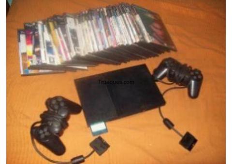 Tengo una ps2 chipeada con 30 juegos en perfecto estado