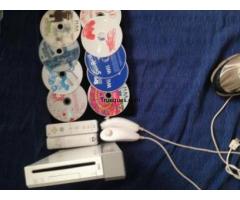Wii con 2 controles con 9 juegos inclullendo super smash y mario carr y call of duty 2controles - 1/1