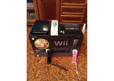 Wii mas wiifit plus nueva.