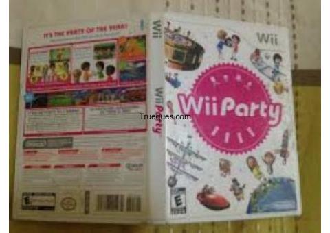 Wii party seminuevo pero en perfecto estado