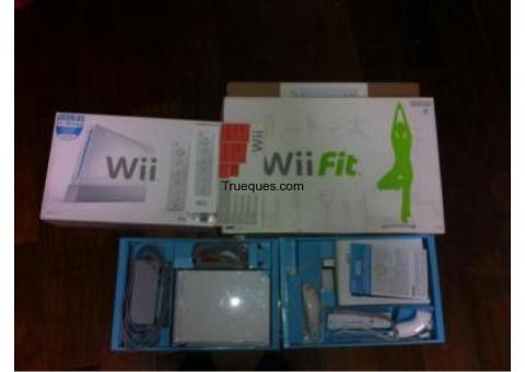 Wii+wii fit+ 2 mandos