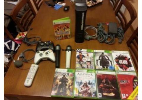 Xbox 360 con juegos