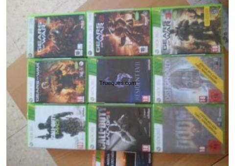 Xbox 360 gears of war 3 + 9 juegazos