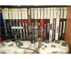 Xbox 360+2 mandos+19 juegos - 1/1