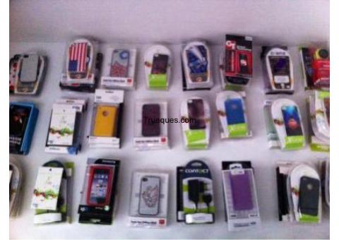 Lote completo de accesorios para smartphone y tablets,apple,blackberry,samsung,sony,motorola y etc..