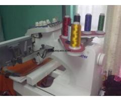 Maquina bordadora brotherpr620, semi industrial