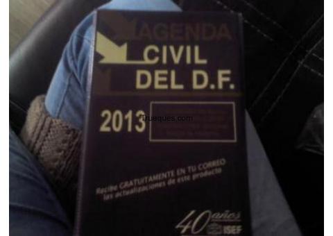 Calendario del codigo civil del d.f