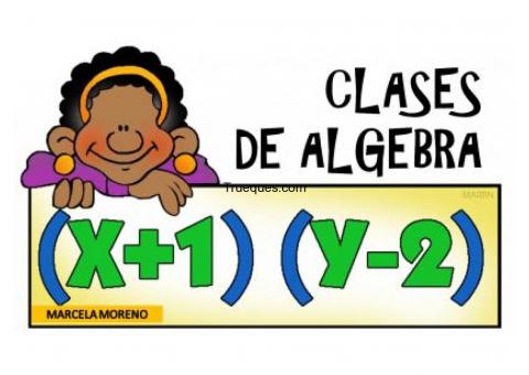 Clases de matematica financiera, algebra, calculo, aritmetica