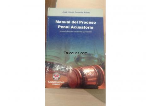 Manual del proceso penal acusatorio