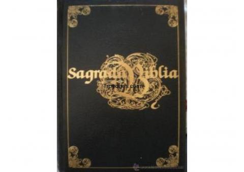 Sagrada biblia. canto de oro. 1516 páginas con ilustraciones