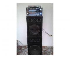 A la venta 2 amplificadores + 2 cajones + 1 dvd sankey usado en buen estado - 1/1