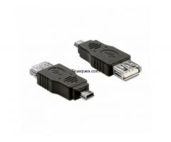 Adaptadores mini usb/usb + adaptador micro usb/usb - 1/1