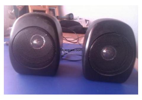 Altavoces para ordenador por cualquier cosa