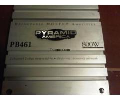 Amplificador piramyde de 800w x 2 - 1/1