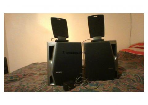 Bafles aiwa y compumax