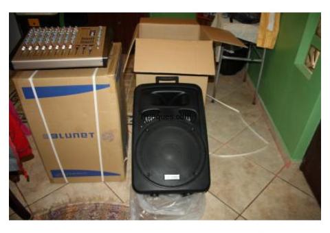 Bafles, parlantes de 500 watts max blunet 15""