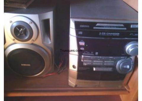 Cambio equipo de musica samsung