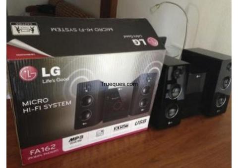 Minicadena lg hi fi system