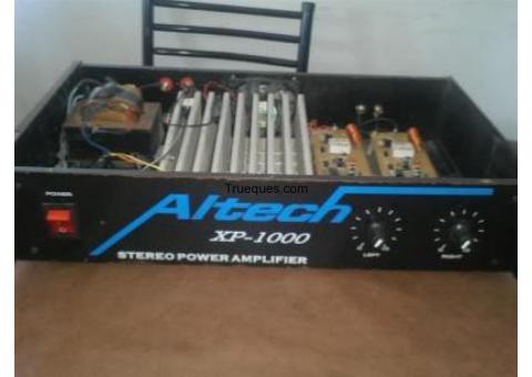 Permuto amplificador altech