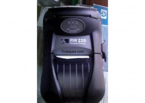 Impresora zebra rw 220