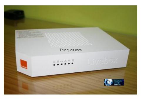 Router orange livebox v2.1