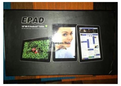 Tablet epad con funda y teclado