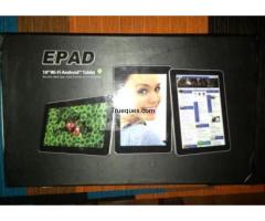 Tablet epad con funda y teclado