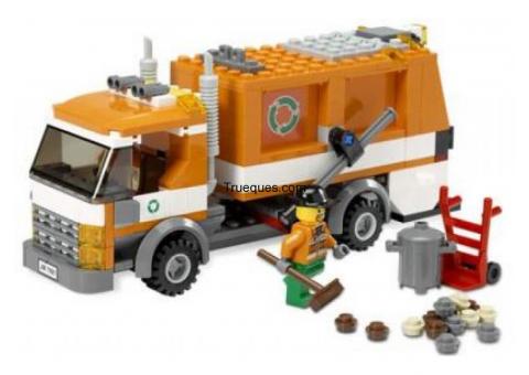 Camión de basura lego