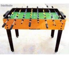 Futbol de mesa usado en buen estado de 1.50x90x90cm - 1/1