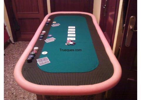 Mesa poker de 6 a 8 personas