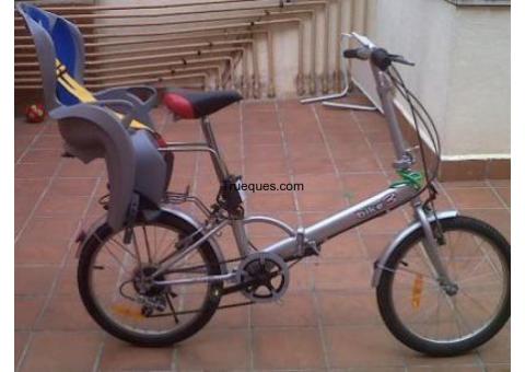 Bicicleta marca bike 3 plegable