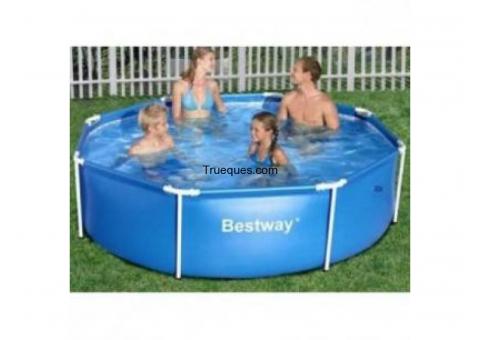 Cambio piscina best way 244x61 cm con depuardora