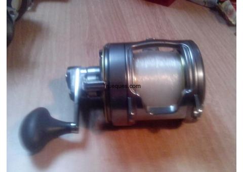 Reel carrete shimano 50 libras tyrnos 50 iilrs 2 velocidades