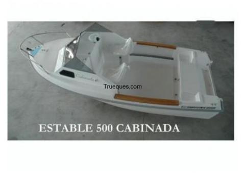 Barco marca estable cabinada 5 metros